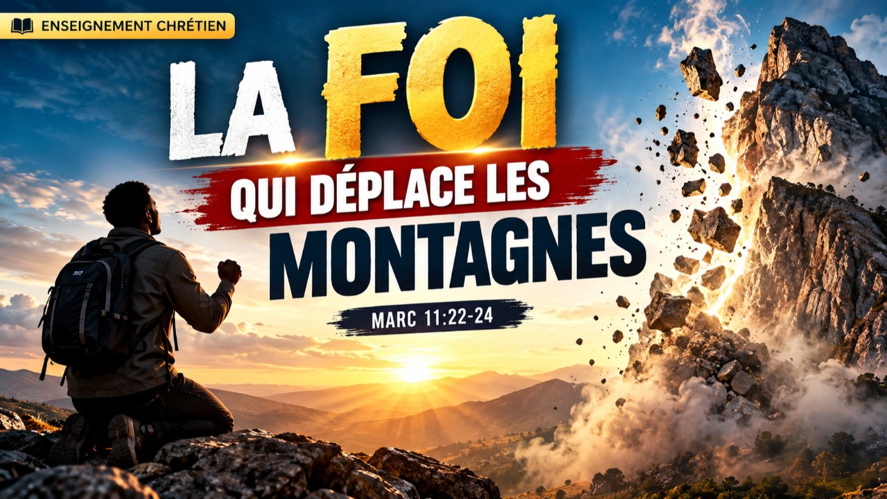 Couverture : La foi qui déplace les montagnes