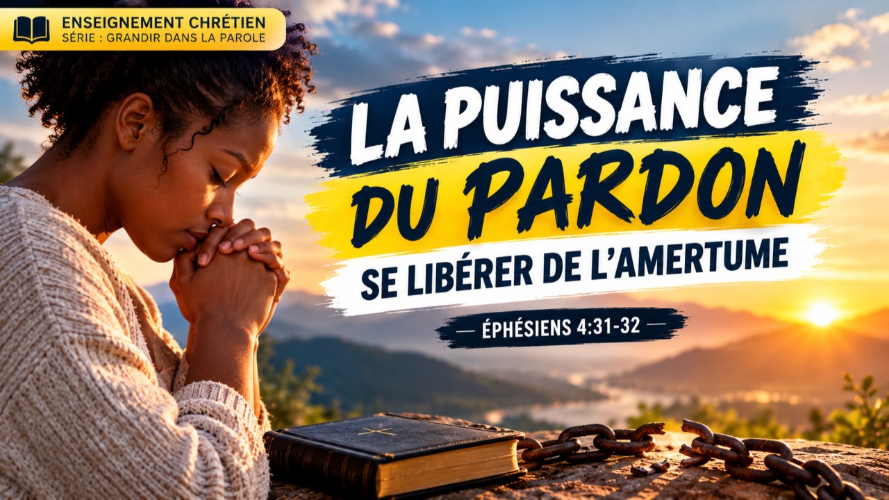 Couverture : La puissance du pardon : se libérer de l'amertume